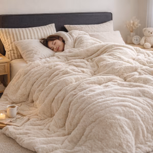 南極人奶油絨被