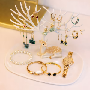 小鹿首飾展示架